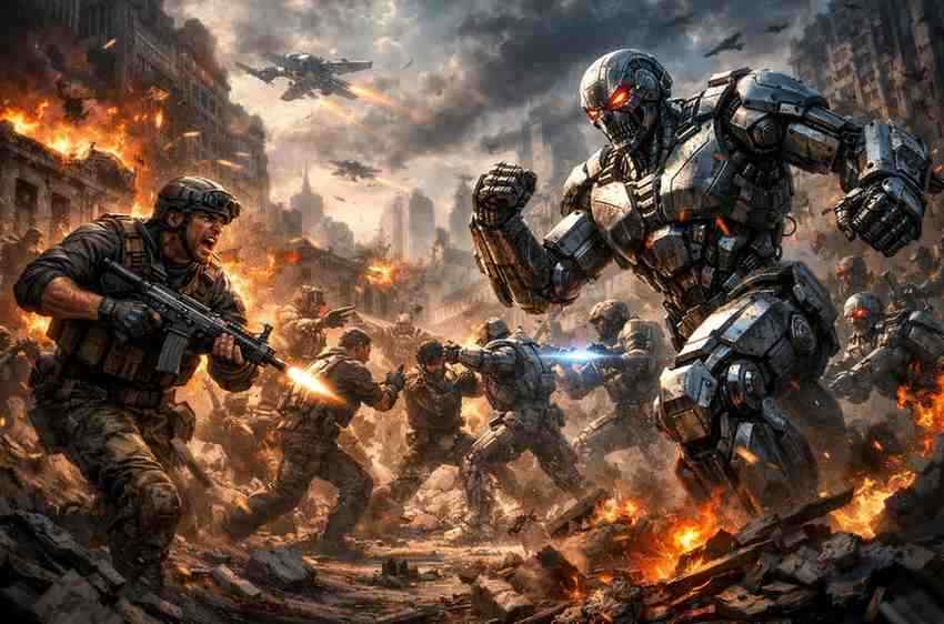 Robots vs Humans: The fight for supremacy