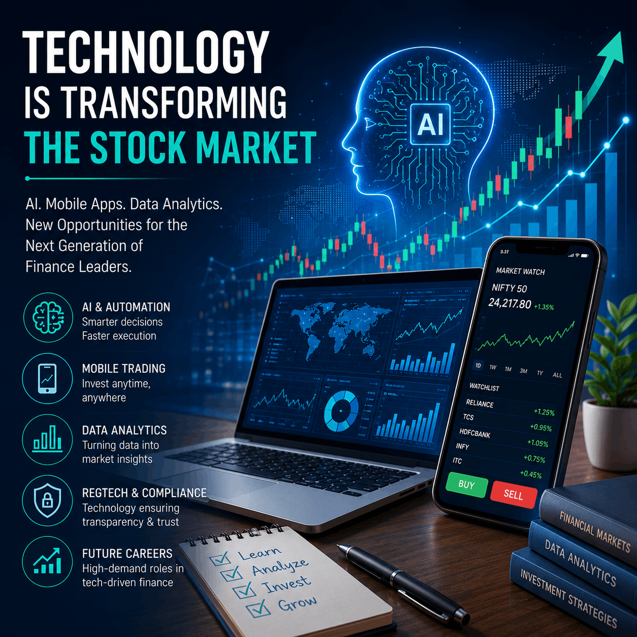 How Technology is Transforming The Stock Market Industry