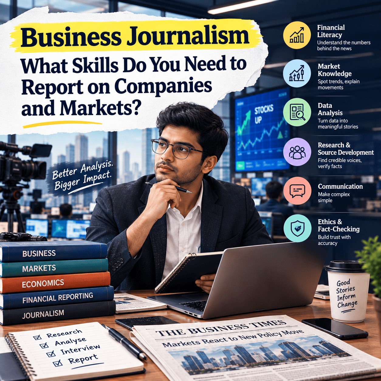 Business Journalism: What Skills Do You Need to Report on Companies and Markets?